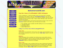 Tablet Screenshot of a1te.com